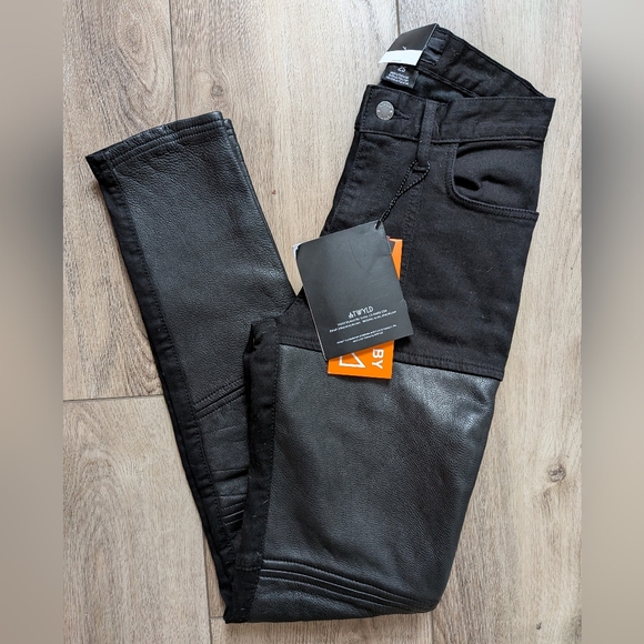 Atwyld Shred Moto Jeans - Picture 2 of 4